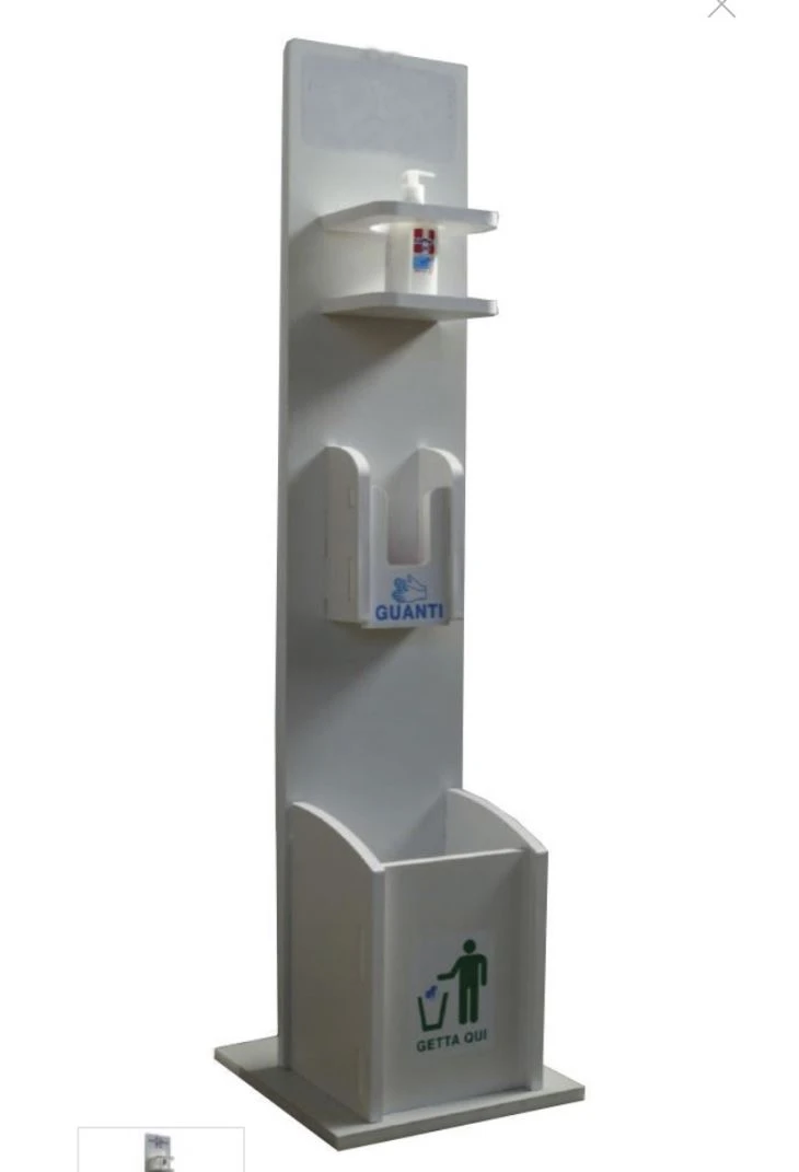 Estands de visualització Sanitisers de mà